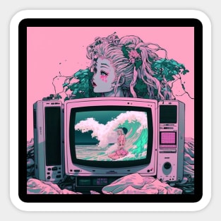 Vaporwave Sticker